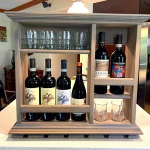 Floating Wine Rack